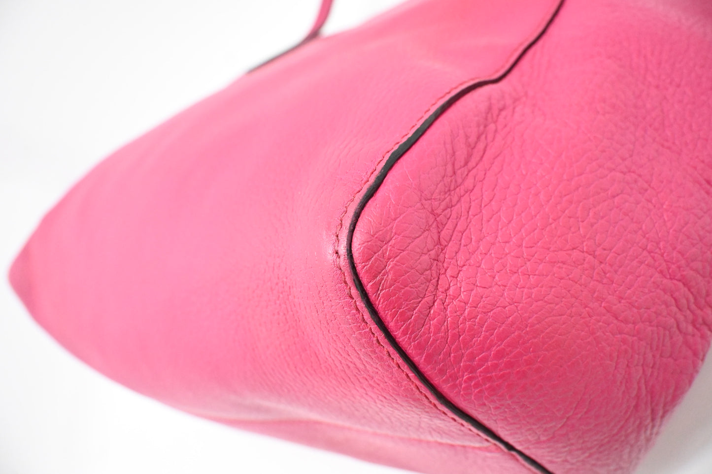 Gucci Swing Tote in Pink Leather