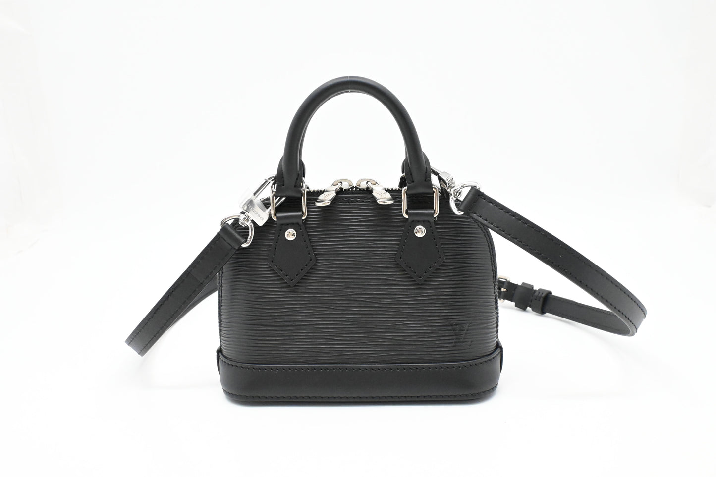 Louis Vuitton Nano Alma in Black Epi Leather