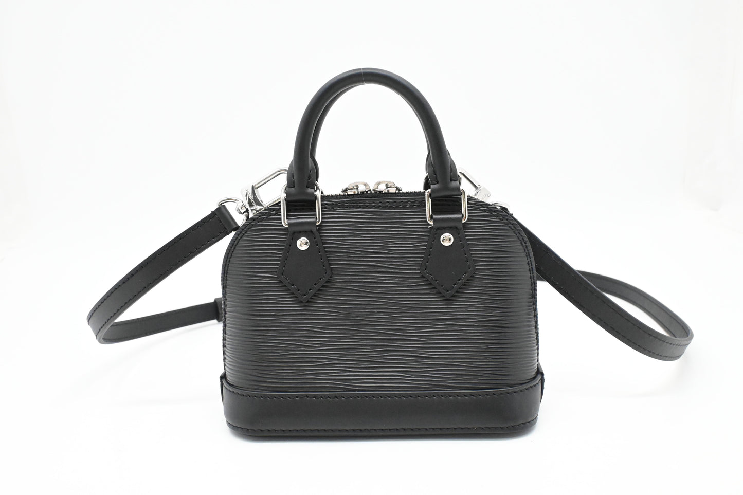 Louis Vuitton Nano Alma in Black Epi Leather