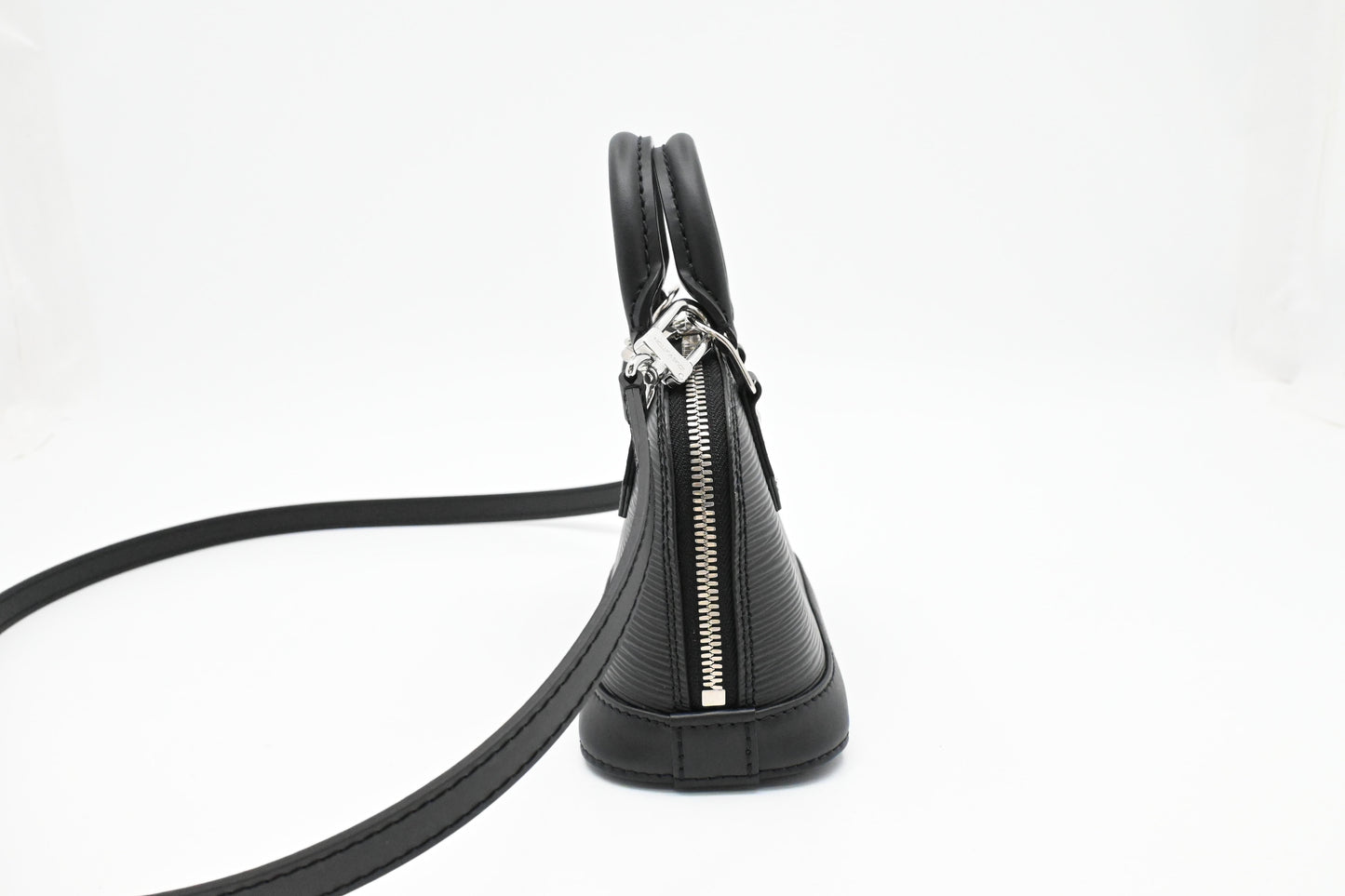 Louis Vuitton Nano Alma in Black Epi Leather