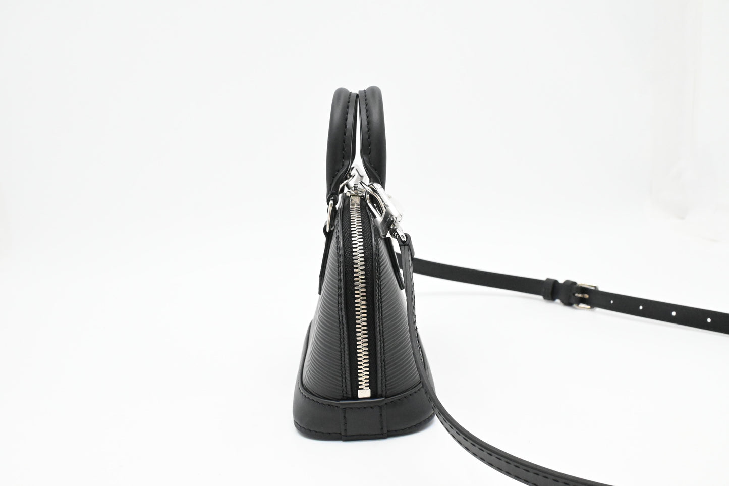 Louis Vuitton Nano Alma in Black Epi Leather