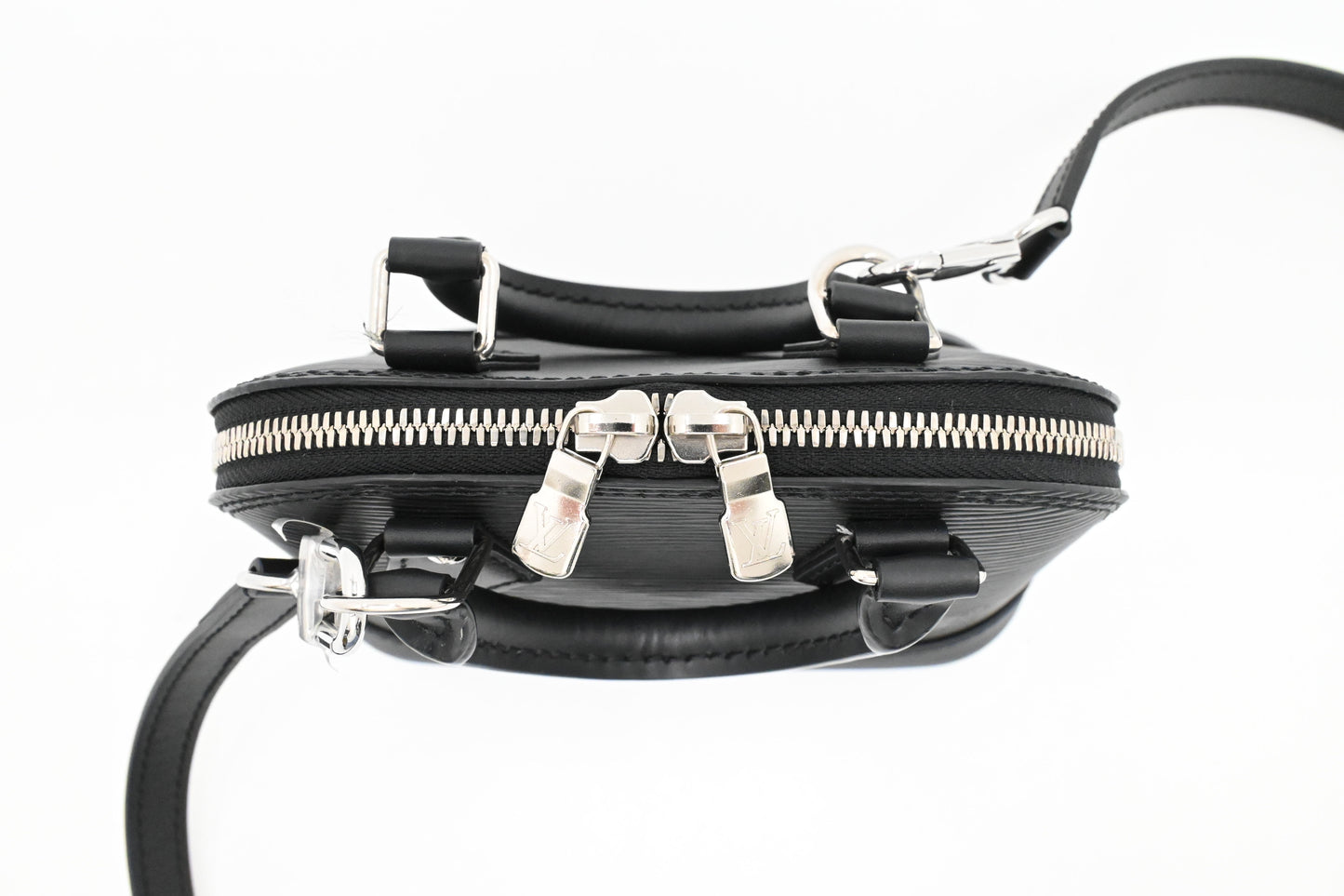 Louis Vuitton Nano Alma in Black Epi Leather