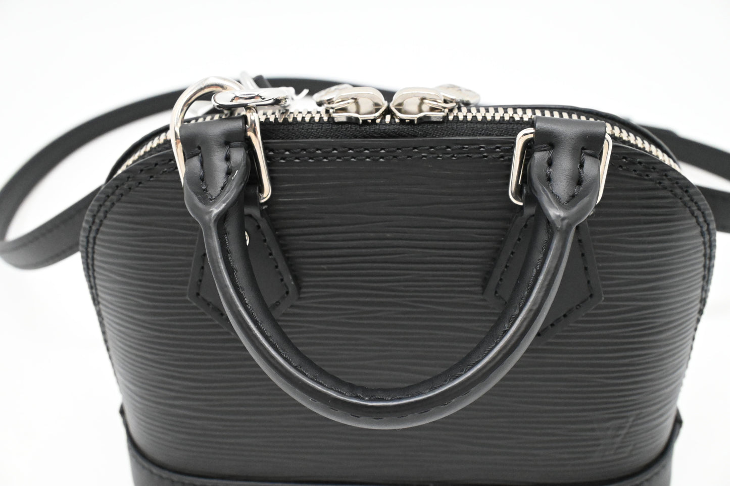 Louis Vuitton Nano Alma in Black Epi Leather
