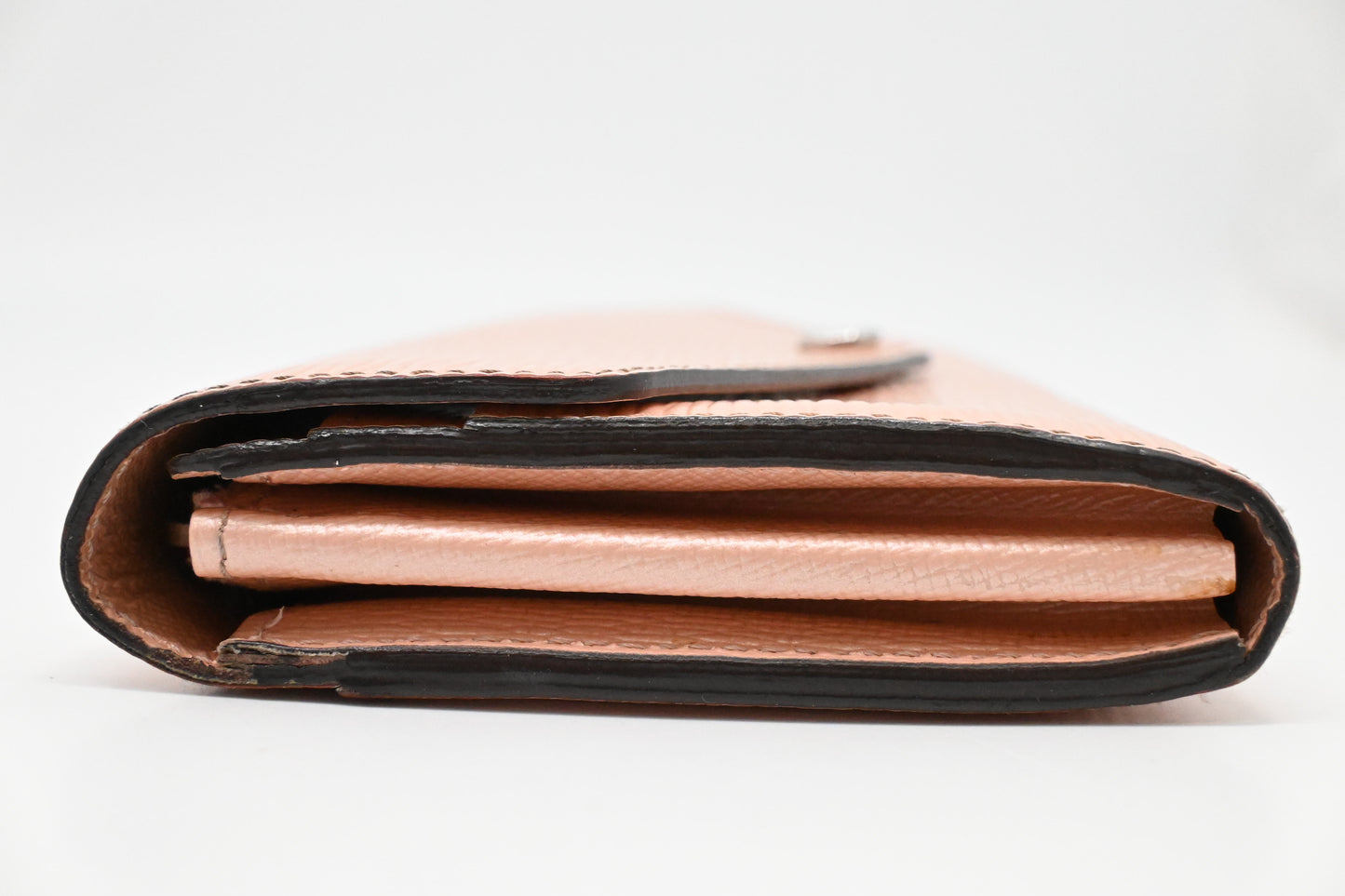 Louis Vuitton Sarah Wallet in Metallic Pink Epi Leather