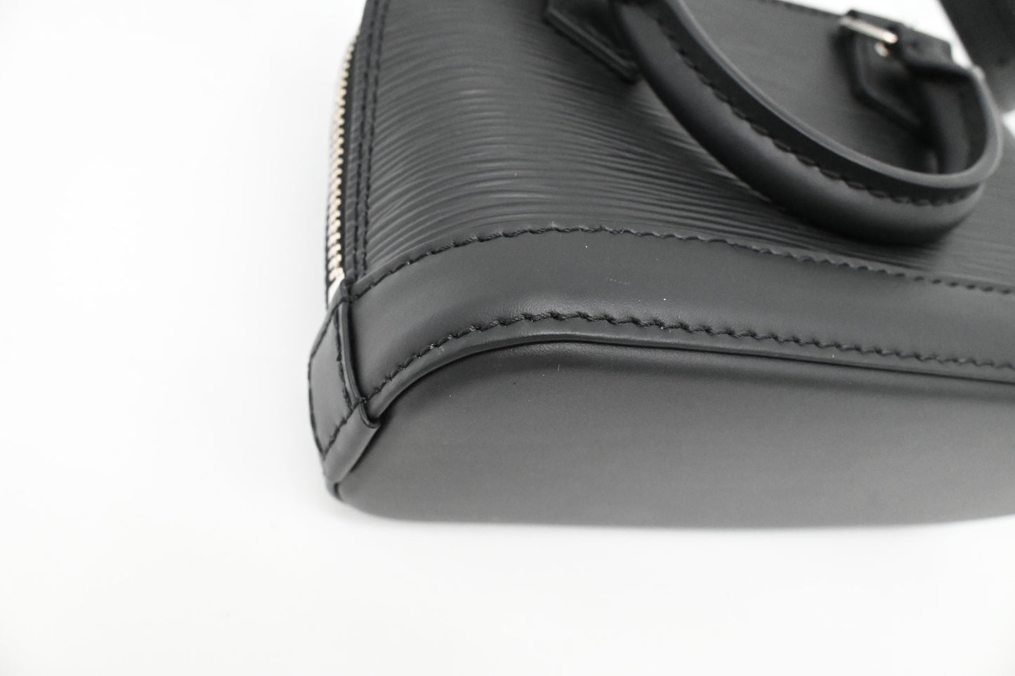 Louis Vuitton Nano Alma in Black Epi Leather