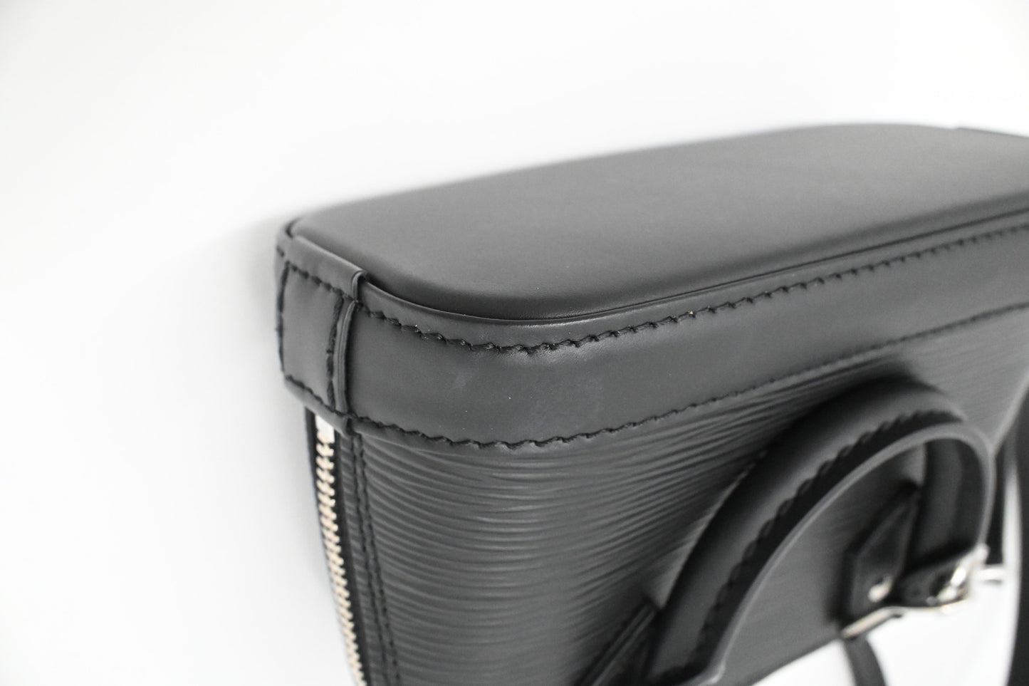 Louis Vuitton Nano Alma in Black Epi Leather