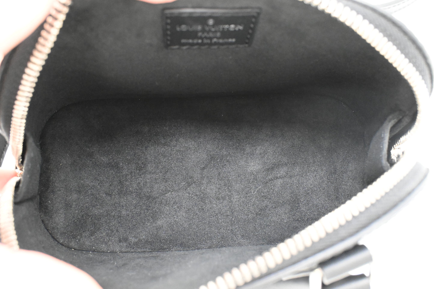 Louis Vuitton Nano Alma in Black Epi Leather