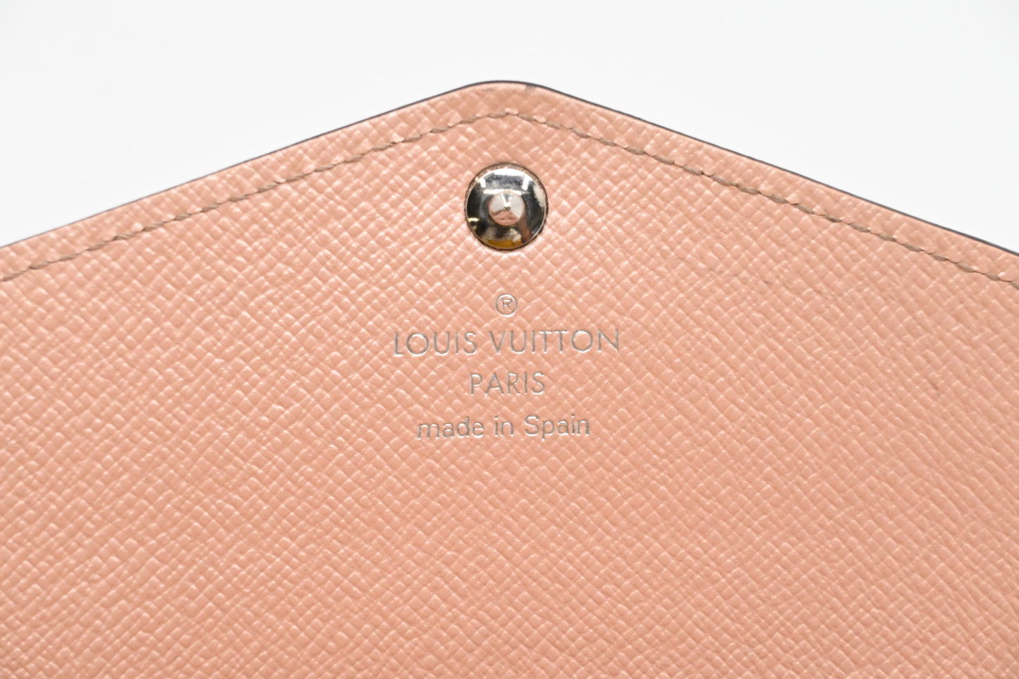 Louis Vuitton Sarah Wallet in Metallic Pink Epi Leather