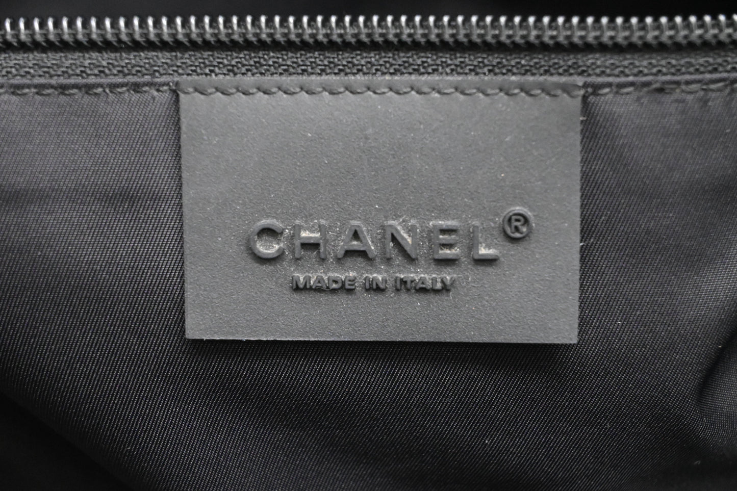 Chanel Duffle Sports Line Bag in Green and Black Canvas