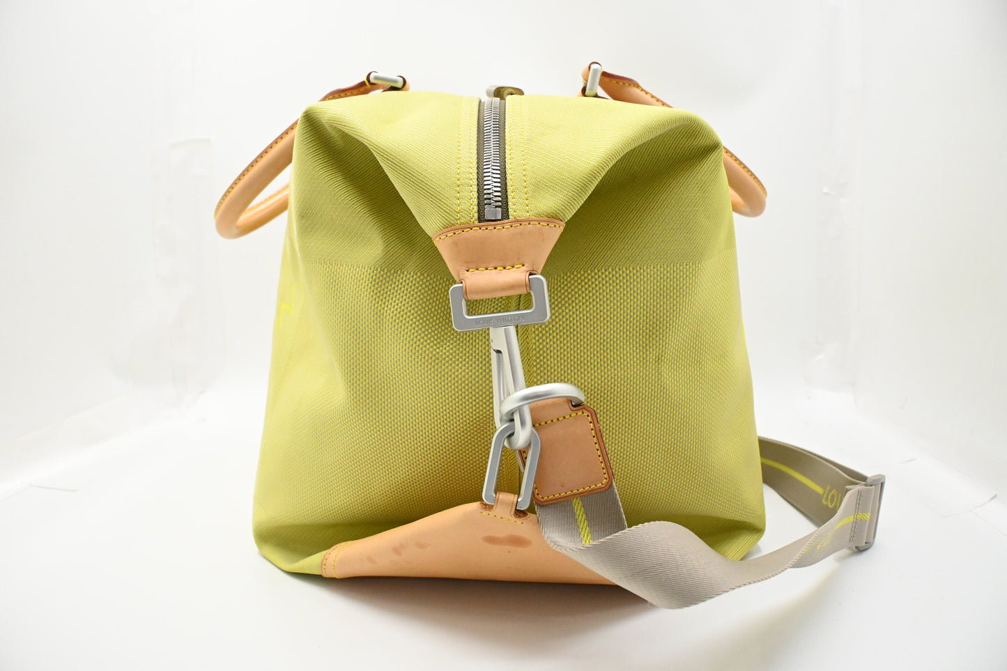 Louis Vuitton 2002 America's Cup Cube Bag in Green Damier Geant Canvas