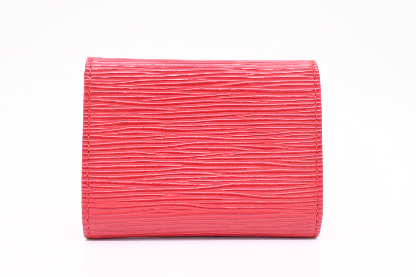 Louis Vuitton Card Case in Red Epi Leather