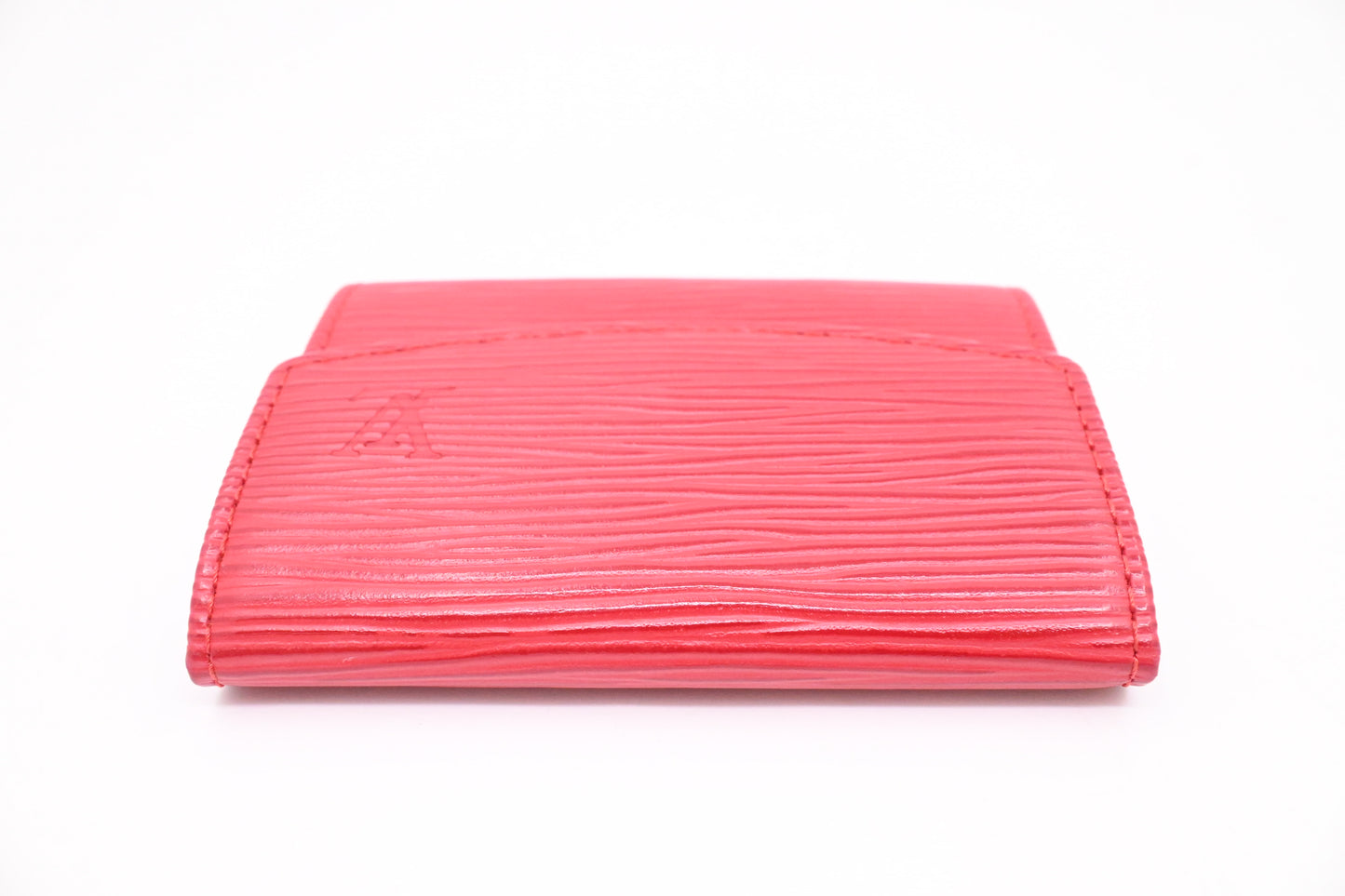 Louis Vuitton Card Case in Red Epi Leather