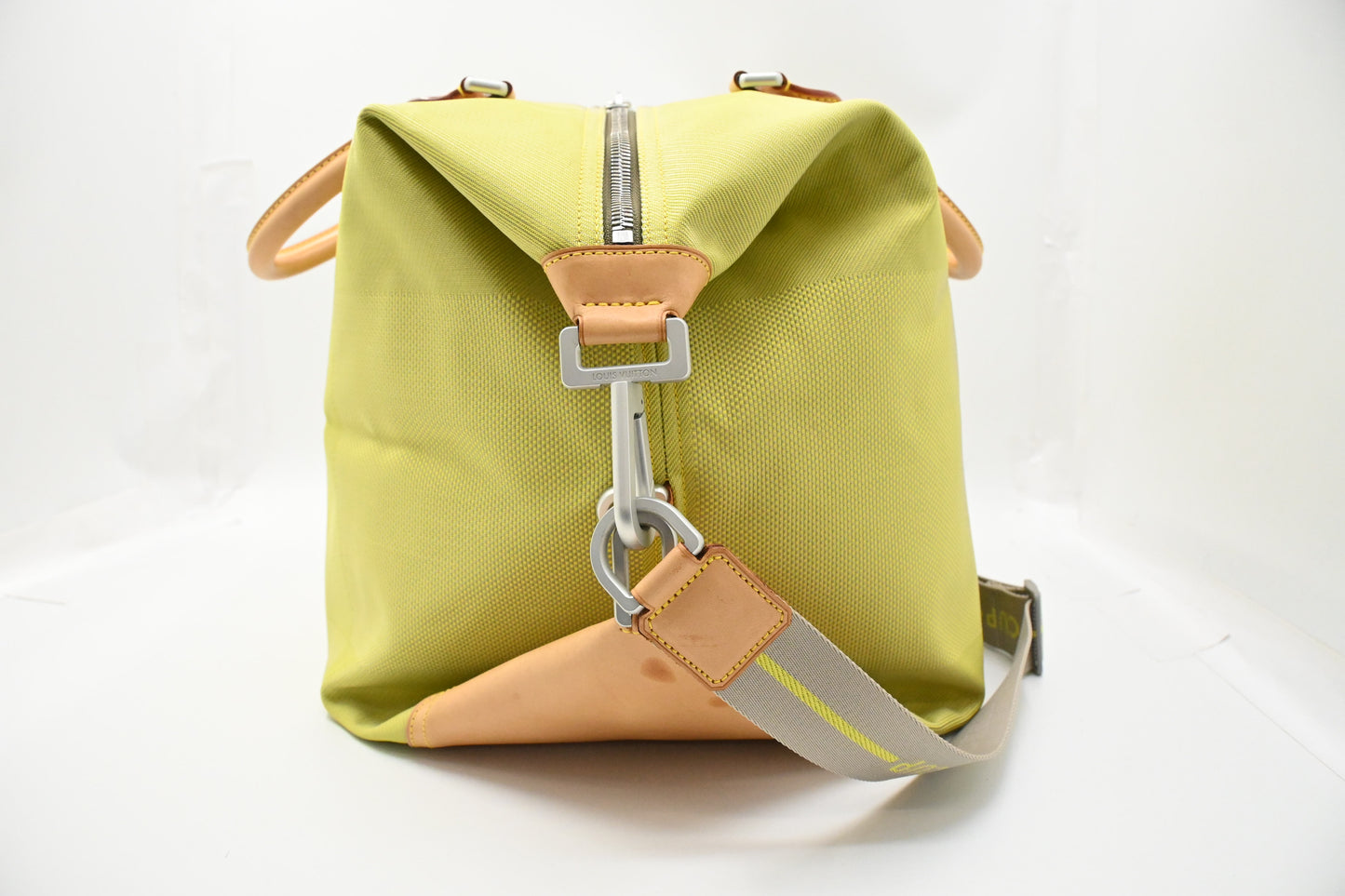 Louis Vuitton 2002 America's Cup Cube Bag in Green Damier Geant Canvas