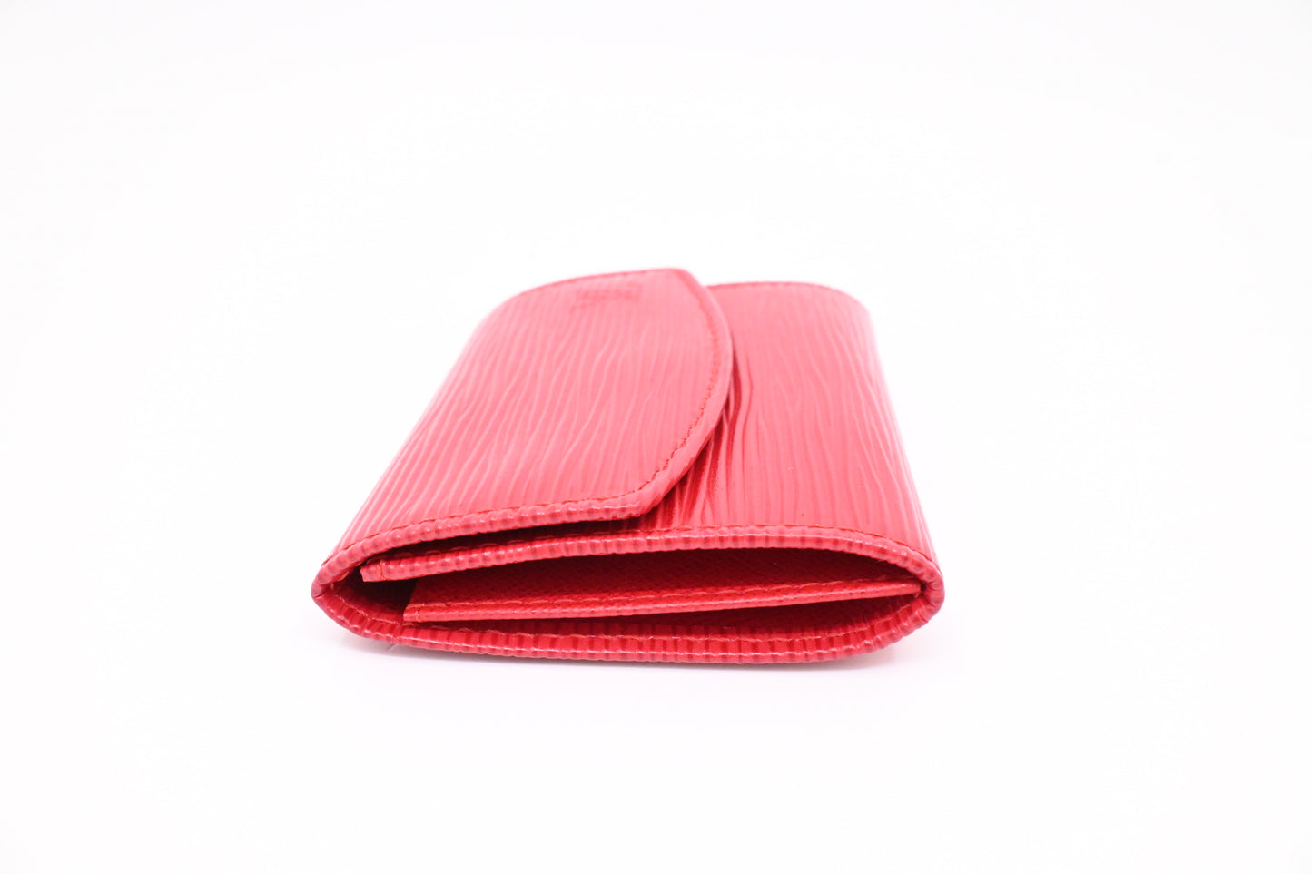 Louis Vuitton Card Case in Red Epi Leather