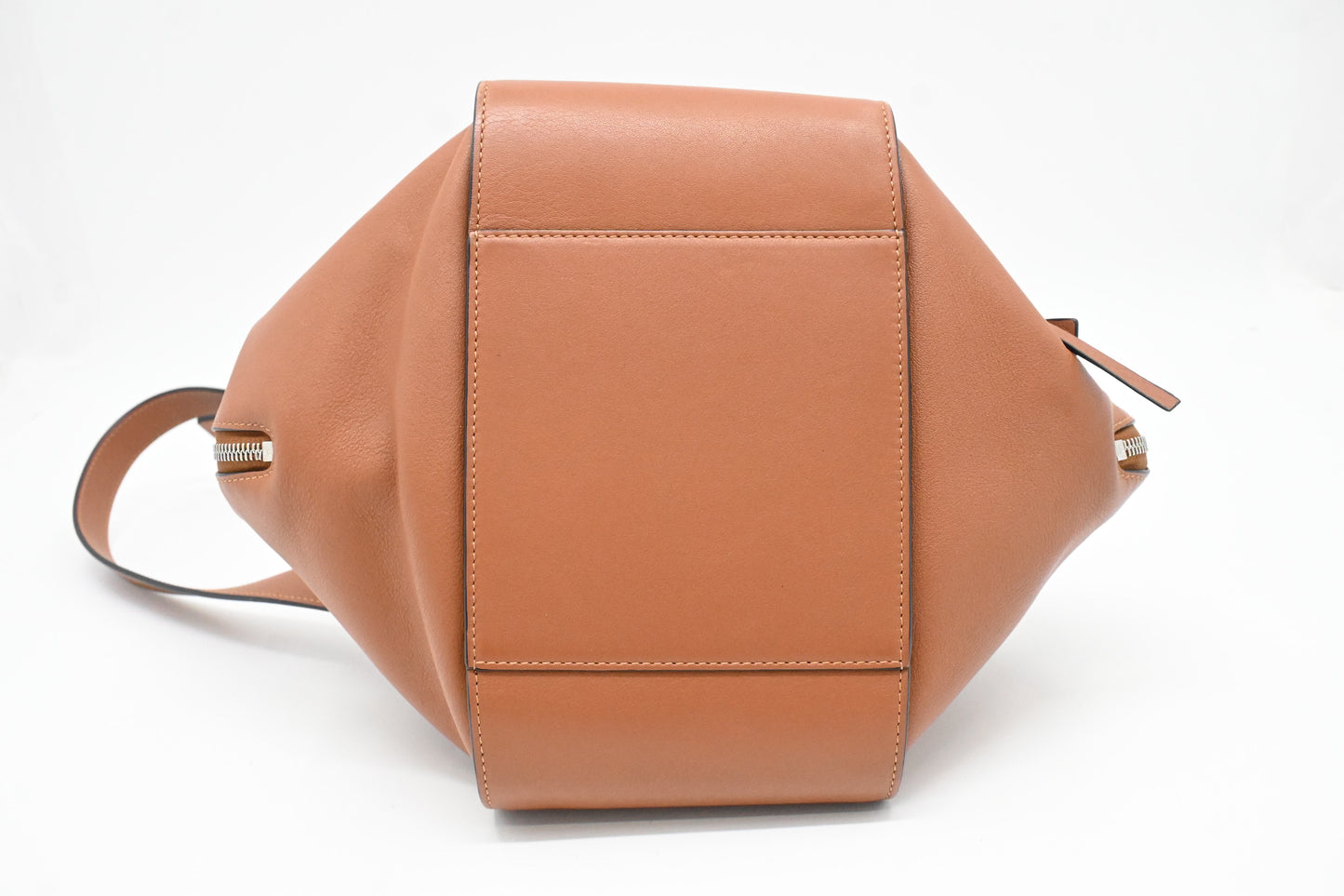 Loewe Mini Hammock in Brown Leather