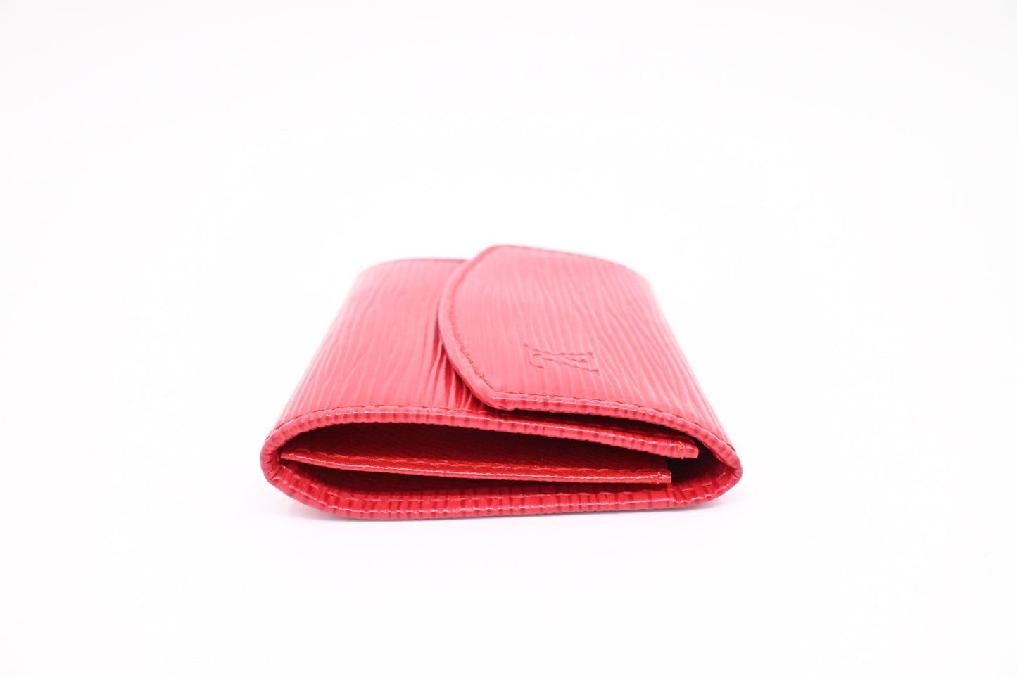 Louis Vuitton Card Case in Red Epi Leather