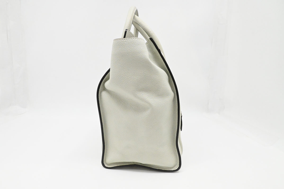 Celine Medium Luggage in Off White Leather