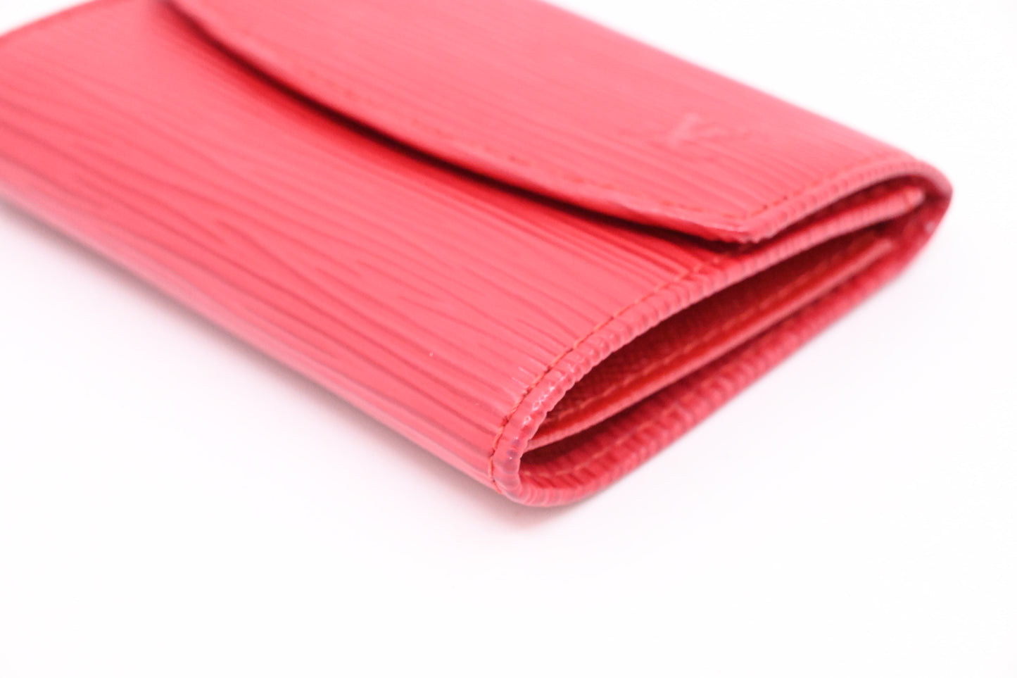Louis Vuitton Card Case in Red Epi Leather