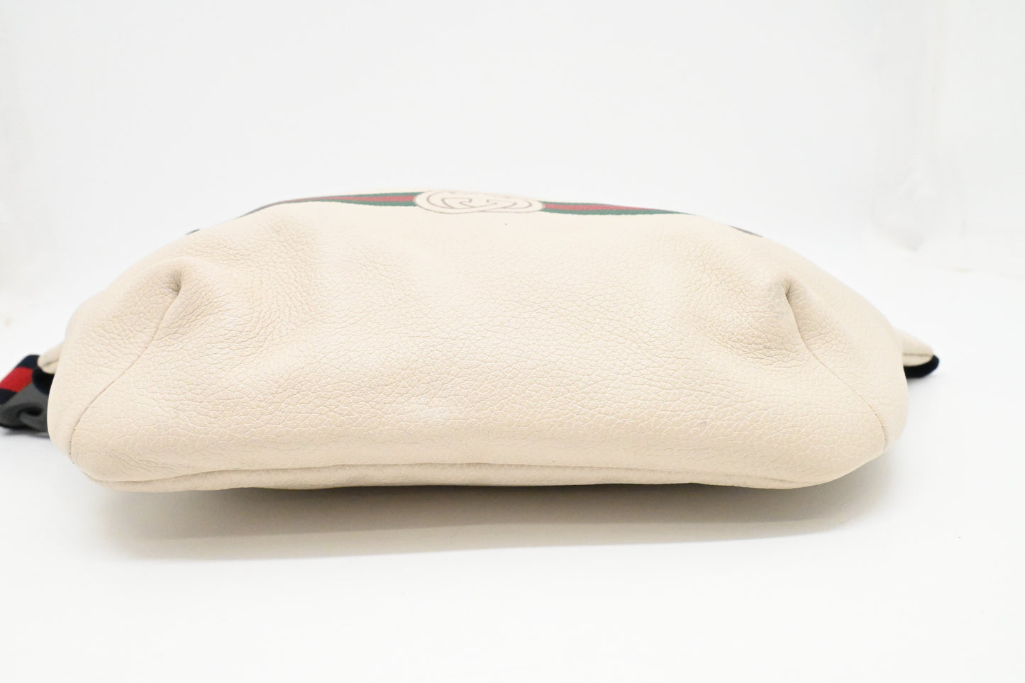 Gucci Bumbag in White Leather