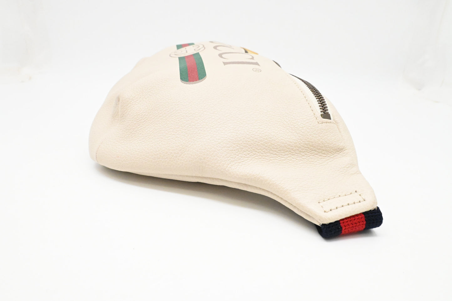 Gucci Bumbag in White Leather