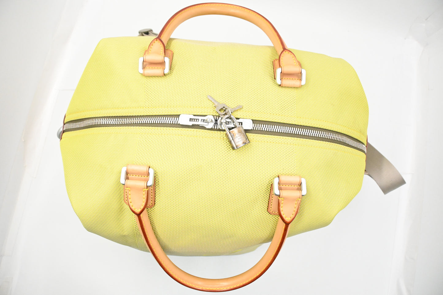 Louis Vuitton 2002 America's Cup Cube Bag in Green Damier Geant Canvas