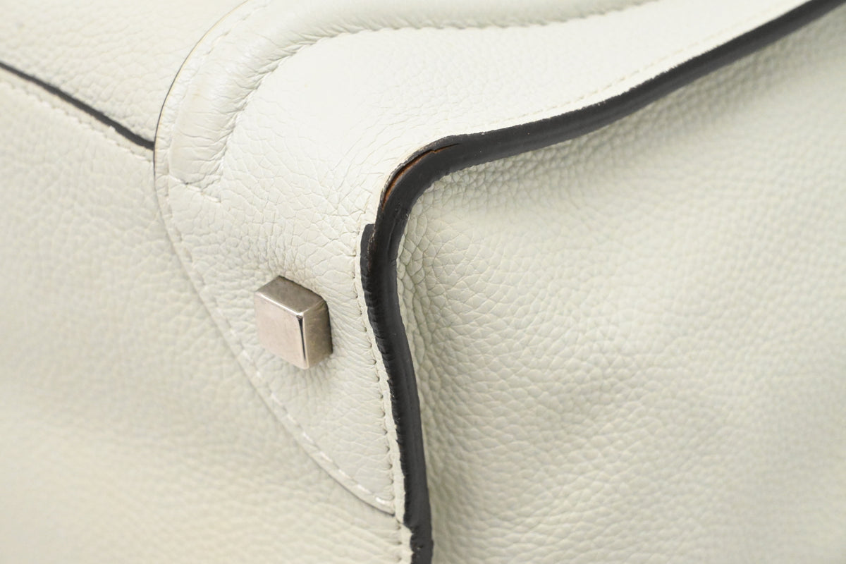 Celine Medium Luggage in Off White Leather