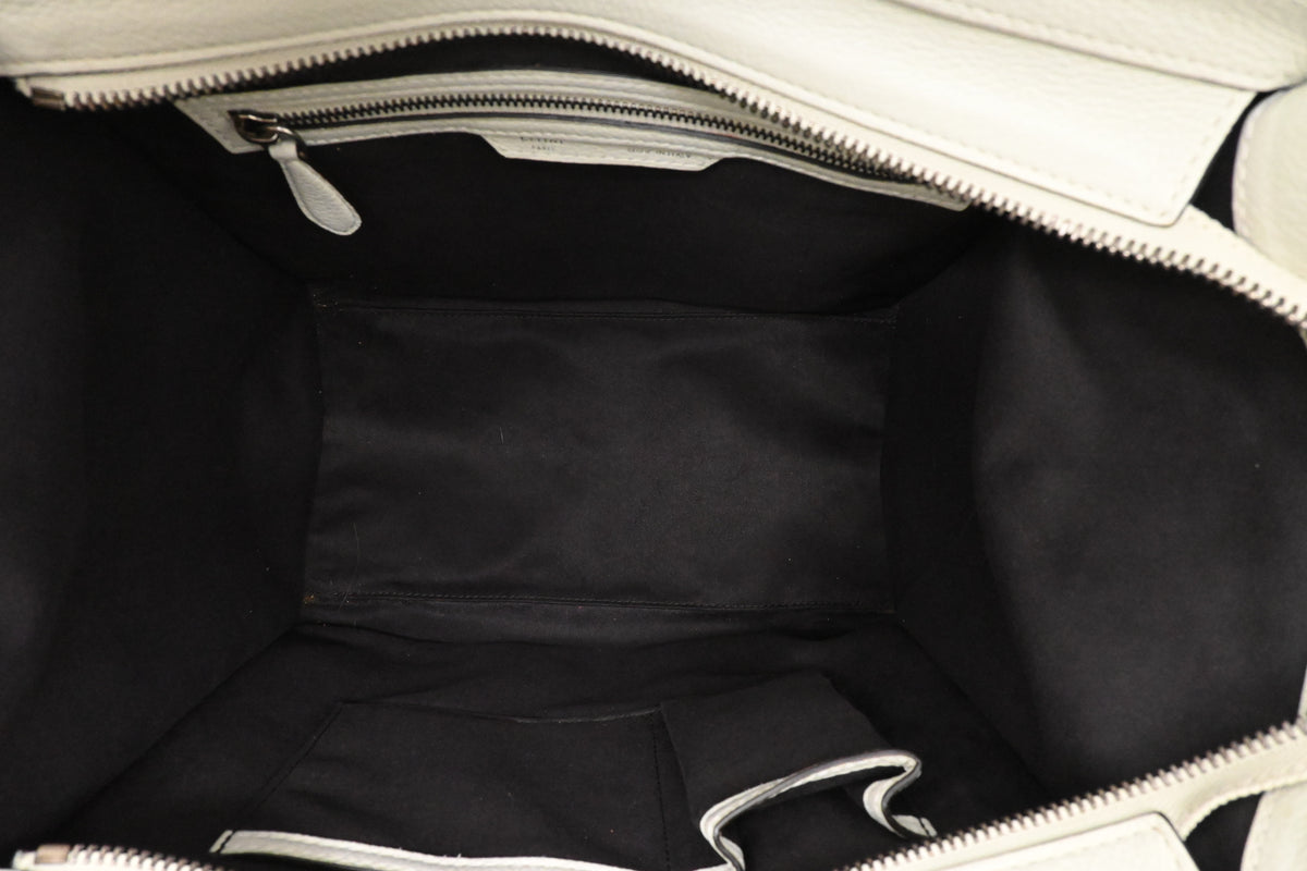 Celine Medium Luggage in Off White Leather