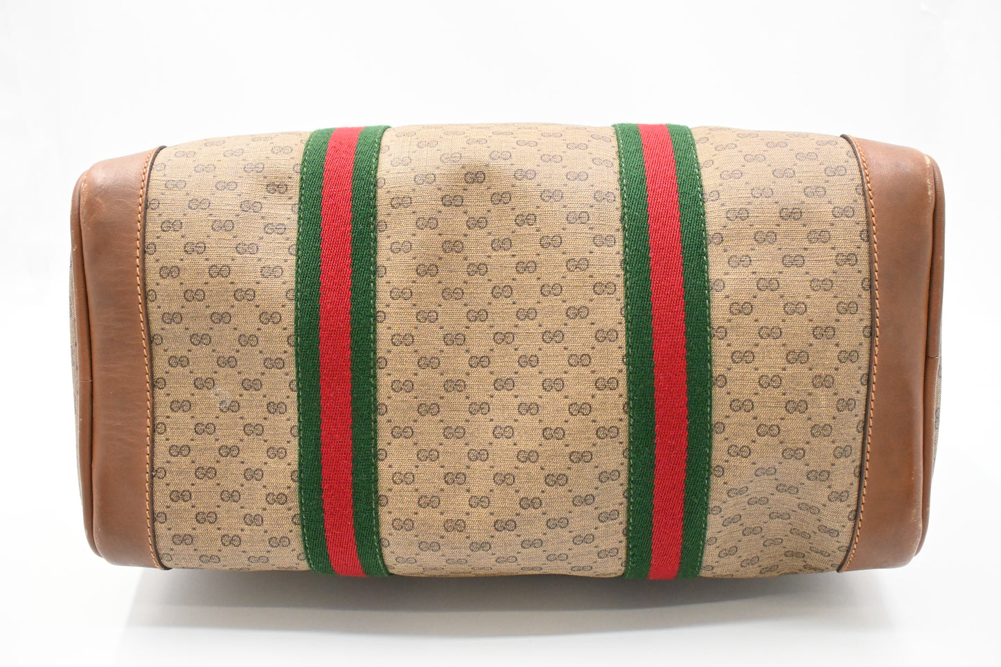 Gucci Sherry Line Boston Bag in GG Diamante Canvas