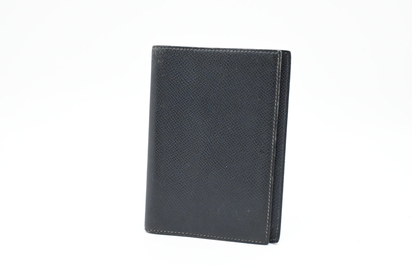Hermes Agenda Cover in Blue Leather