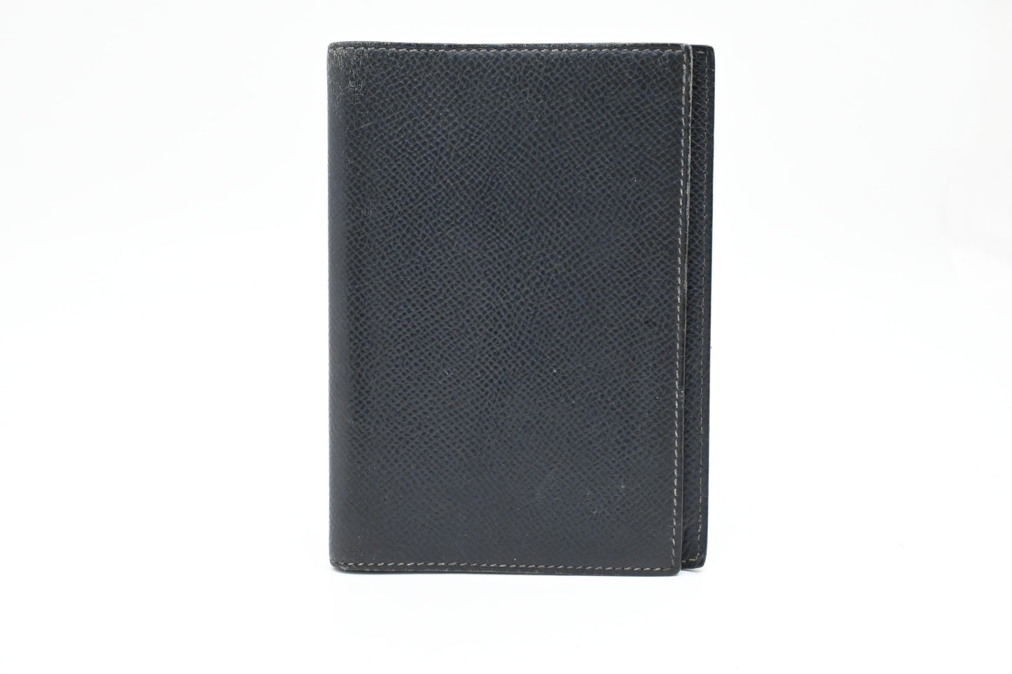 Hermes Agenda Cover in Blue Leather