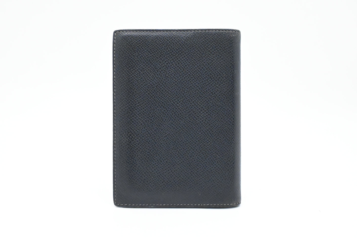 Hermes Agenda Cover in Blue Leather
