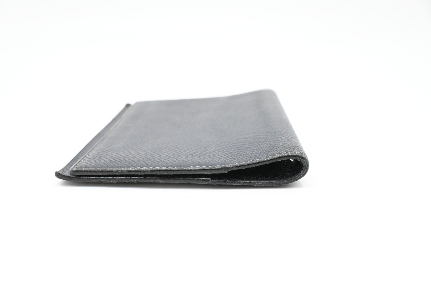 Hermes Agenda Cover in Blue Leather