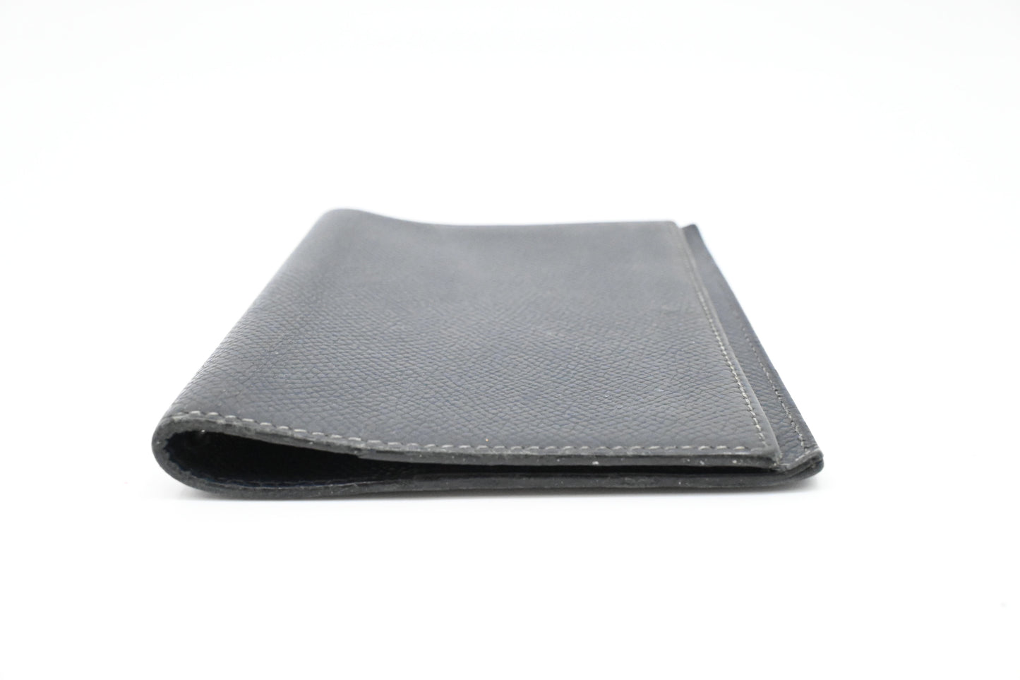 Hermes Agenda Cover in Blue Leather
