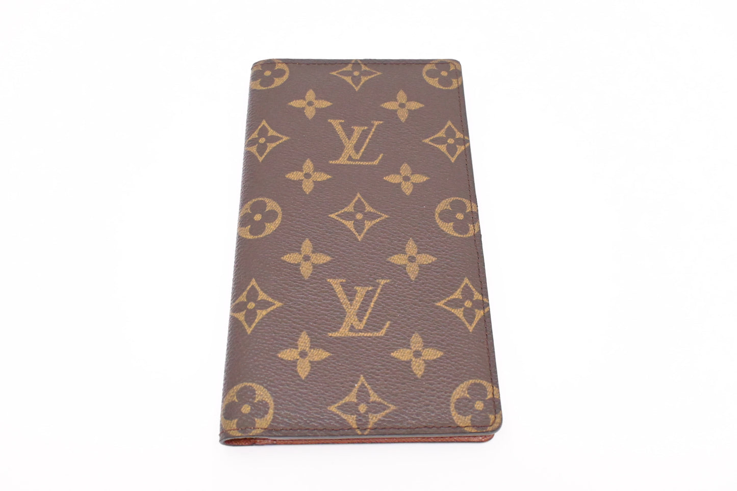 Louis Vuitton Vertical Bifold Wallet in Monogram Canvas