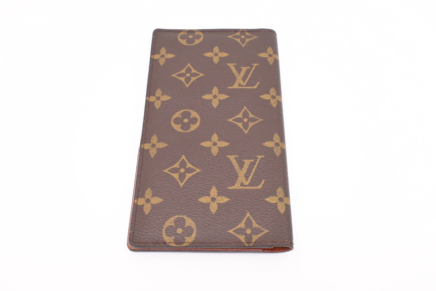 Louis Vuitton Vertical Bifold Wallet in Monogram Canvas