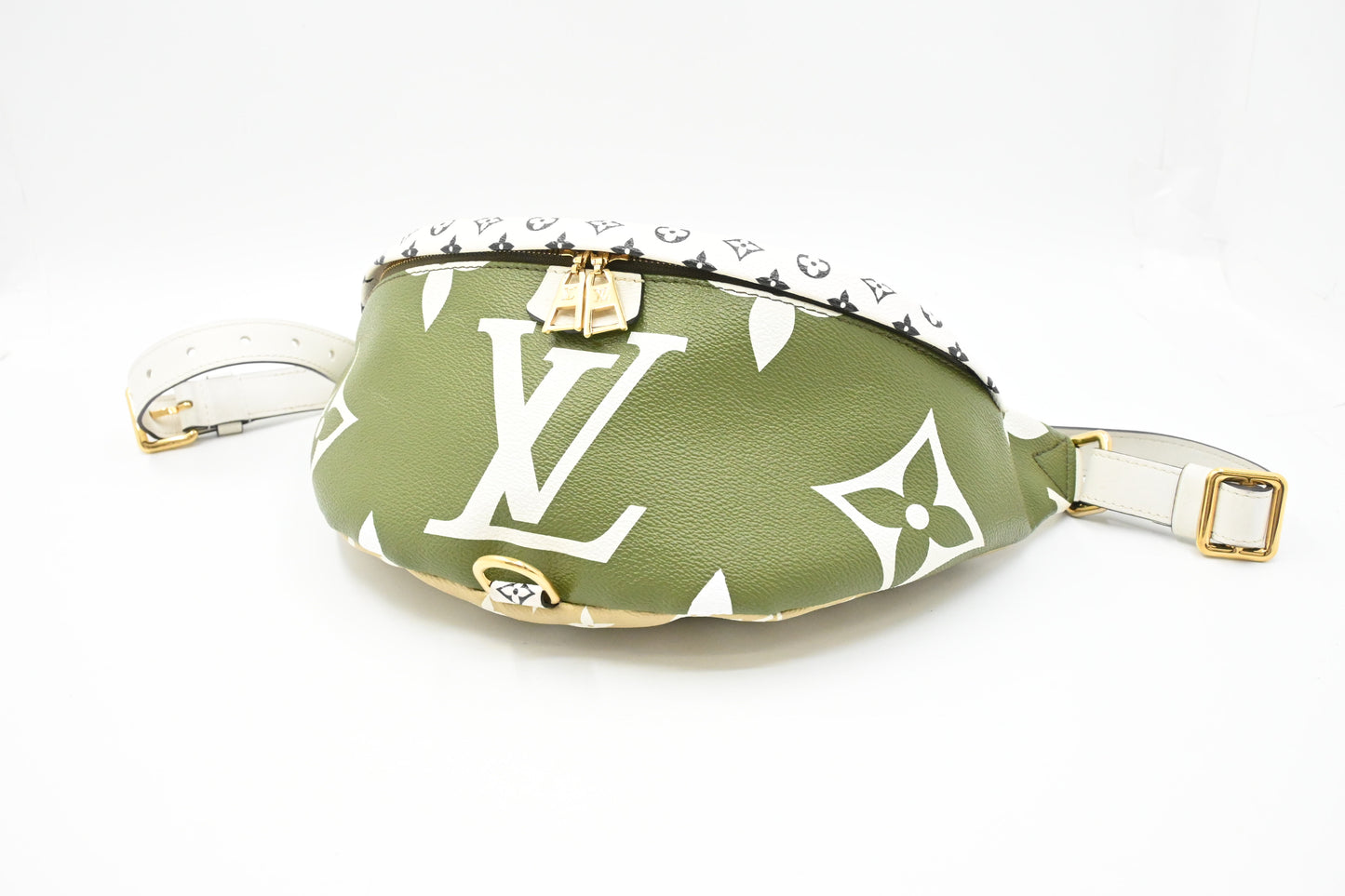 Louis Vuitton Bumbag in Green and Khaki Giant Monogram Canvas