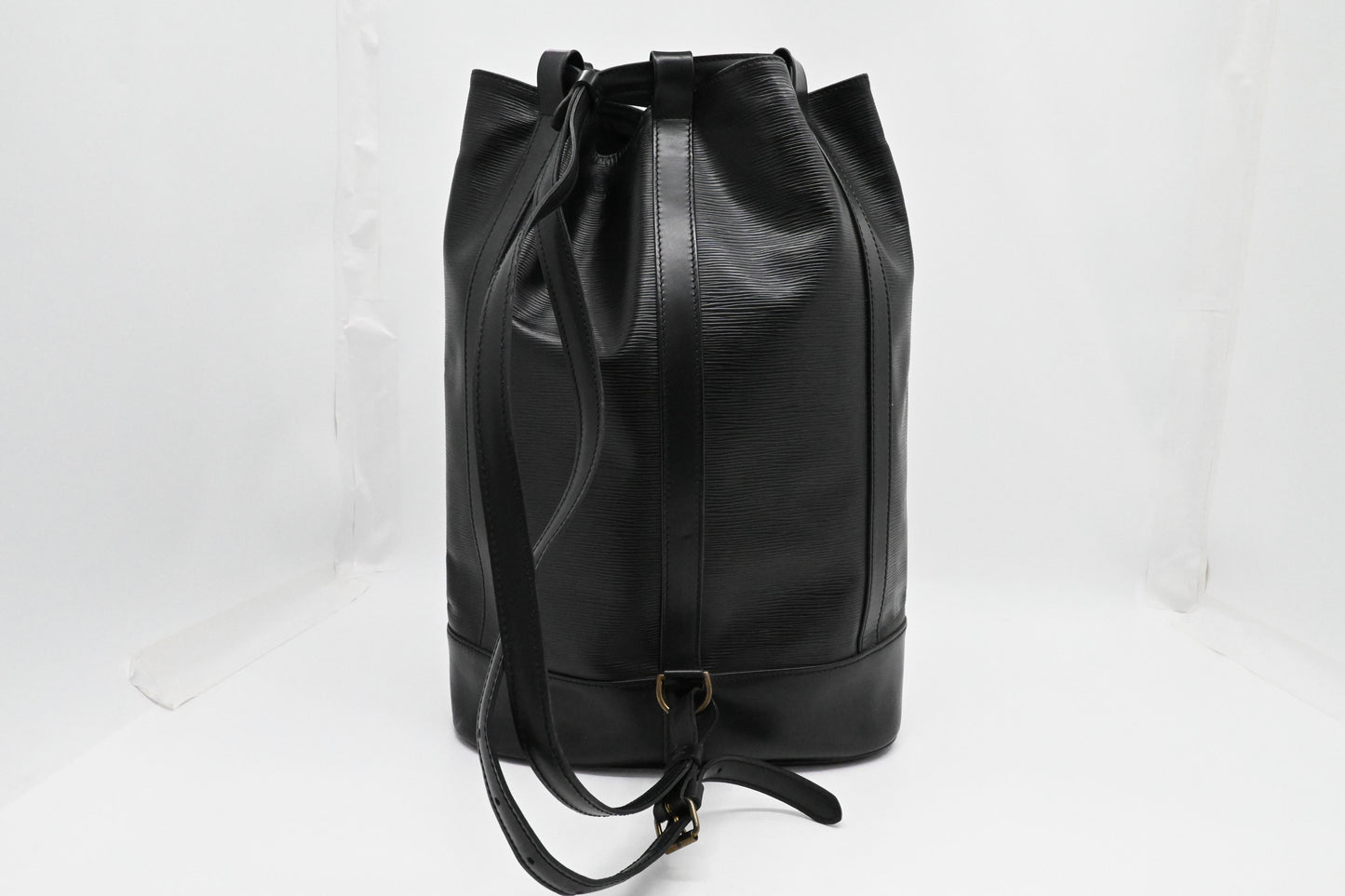 Louis Vuitton Randonnee GM in Black Epi Leather