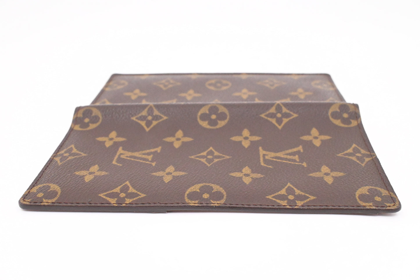 Louis Vuitton Vertical Bifold Wallet in Monogram Canvas