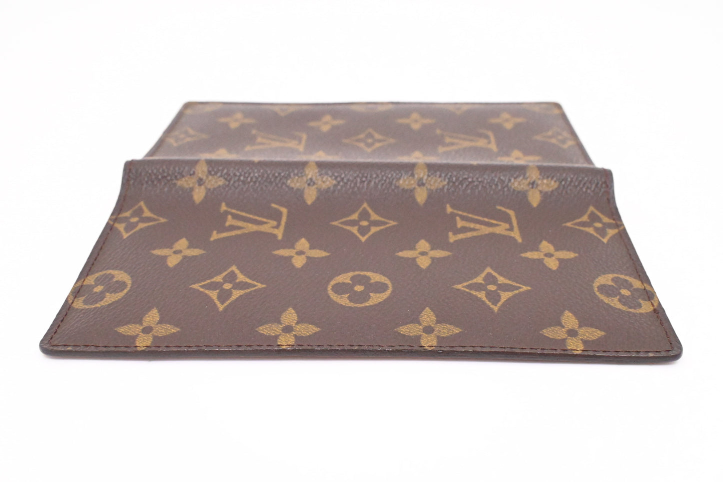 Louis Vuitton Vertical Bifold Wallet in Monogram Canvas