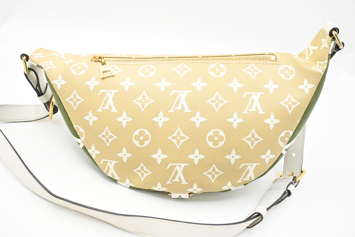 Louis Vuitton Bumbag in Green and Khaki Giant Monogram Canvas