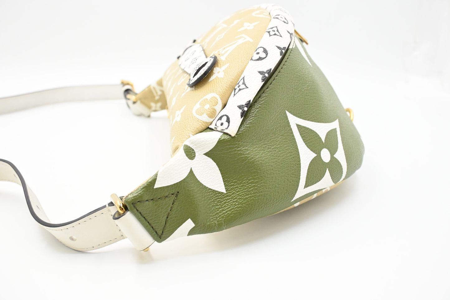 Louis Vuitton Bumbag in Green and Khaki Giant Monogram Canvas