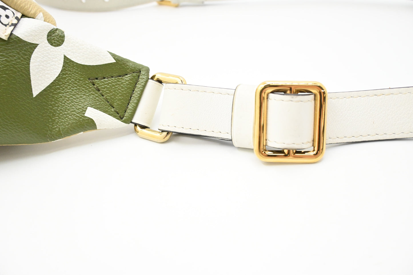 Louis Vuitton Bumbag in Green and Khaki Giant Monogram Canvas