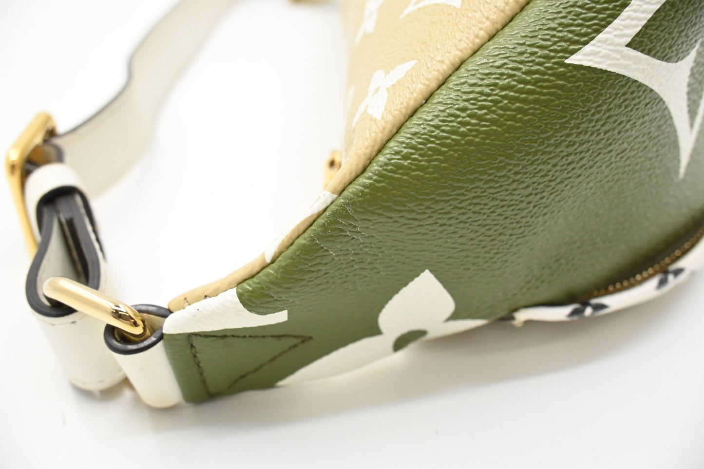 Louis Vuitton Bumbag in Green and Khaki Giant Monogram Canvas