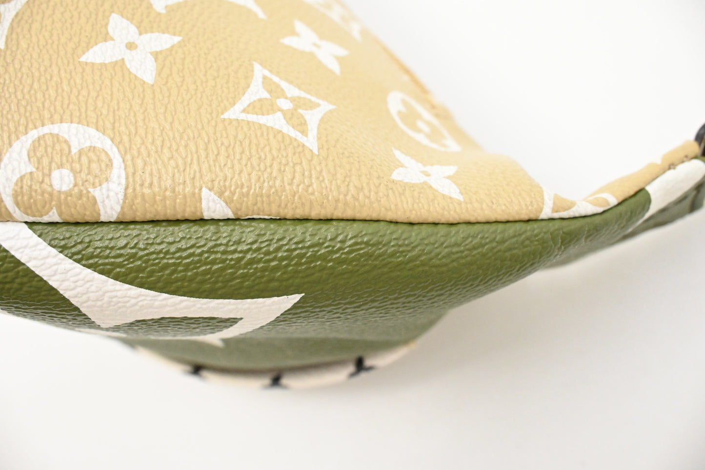 Louis Vuitton Bumbag in Green and Khaki Giant Monogram Canvas