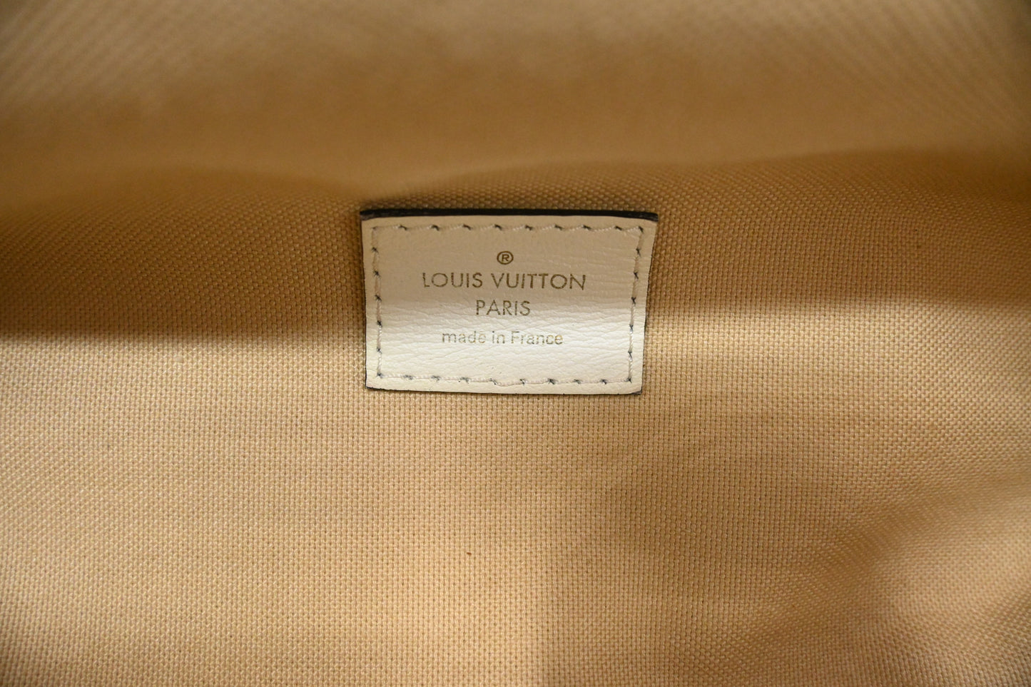 Louis Vuitton Bumbag in Green and Khaki Giant Monogram Canvas