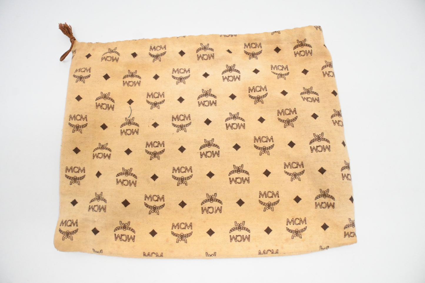 MCM Mini Kelly in Cognac Visetos Canvas