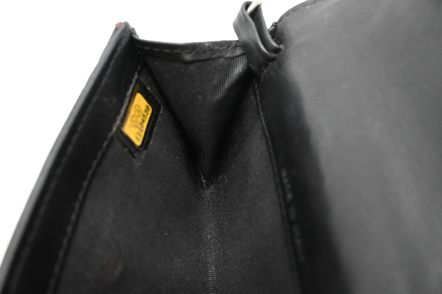 Chanel Coin Case in Black Matelasse Leather