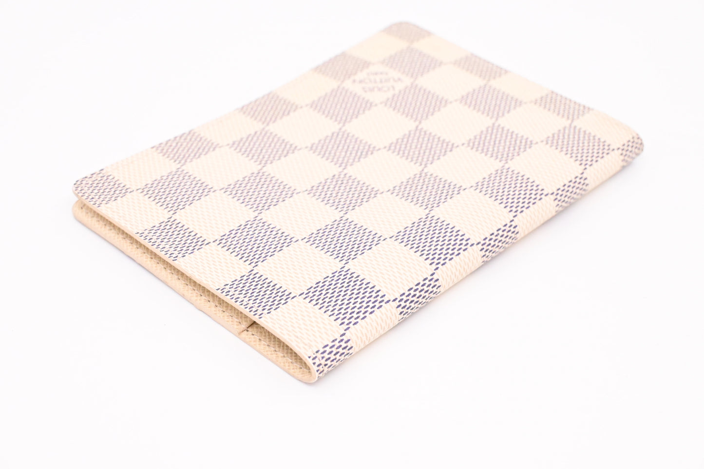 Louis Vuitton Passport Case in Damier Azur Canvas