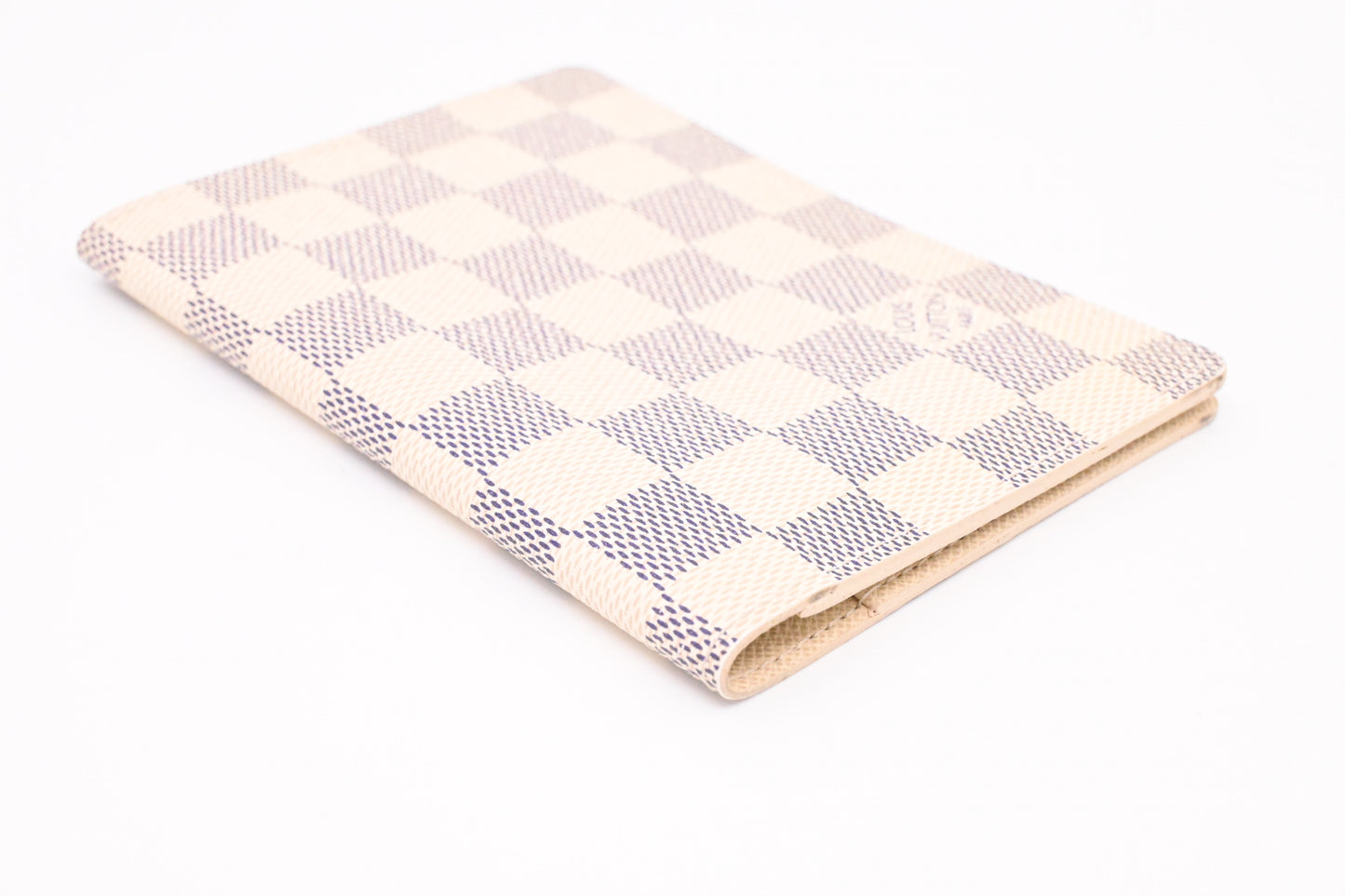 Louis Vuitton Passport Case in Damier Azur Canvas