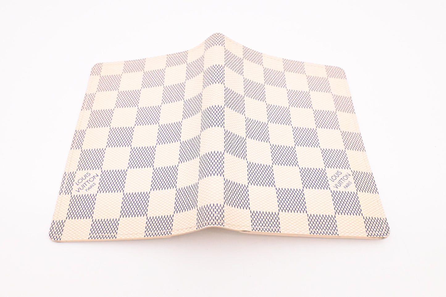 Louis Vuitton Passport Case in Damier Azur Canvas